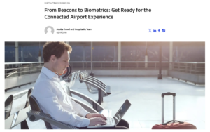 Adobe article about travel, biometrics, and digital transformation by Leslie Lang